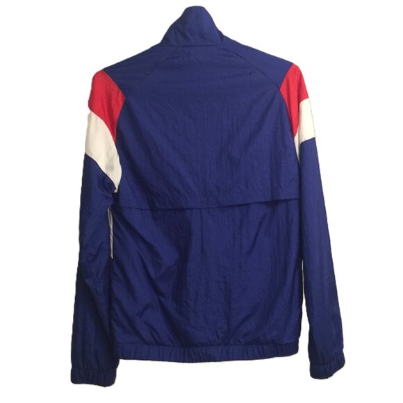 Champion Mens zip front windbreaker. Red, white & blue - Picture 2 of 5